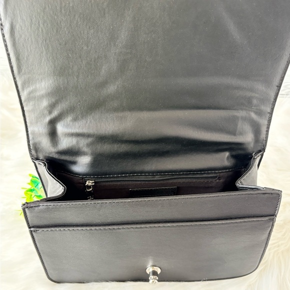 Badgley Mischka Quilted Black Crossbody - Picture 6 of 12